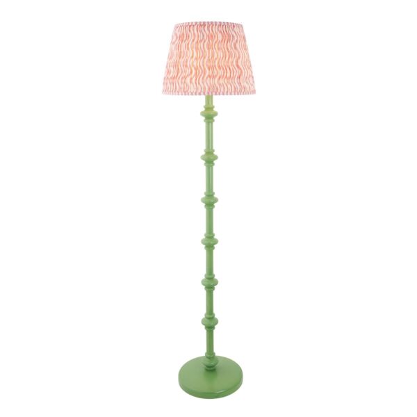 Endon Lighting - Carnaby & Ripple 40cm - 114372 - Green Pink Floor Lamp