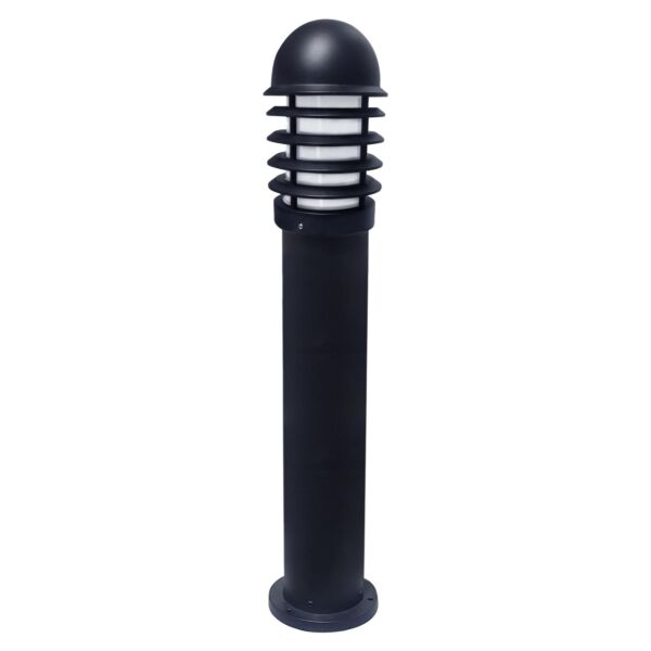 Set of 4 Mason - Black Louvred 775mm Post Lights