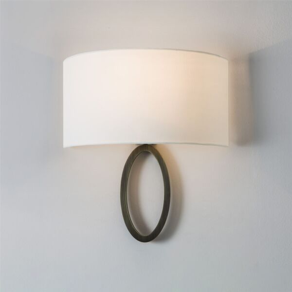 Astro Lighting - Lima 1318009 & 5026005 - Bronze Wall Light with Putty Shade