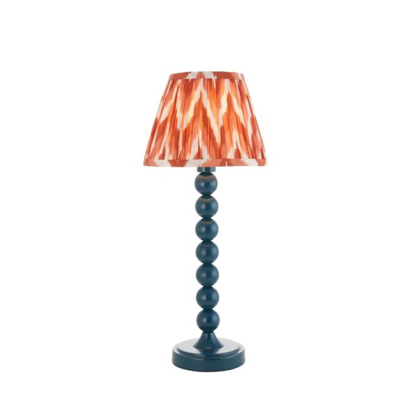 Endon Lighting - Higgledy & Zigzag 20cm - 116271 - Blue Orange Table Lamp With Shade