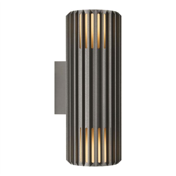 Nordlux - Aludra - 2418121250 - Anthracite IP54 Coastal Up & Down Outdoor Wall Washer Light