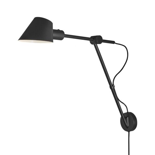 Nordlux - Stay Long - 2020455003 - Black Plug In Reading Wall Light