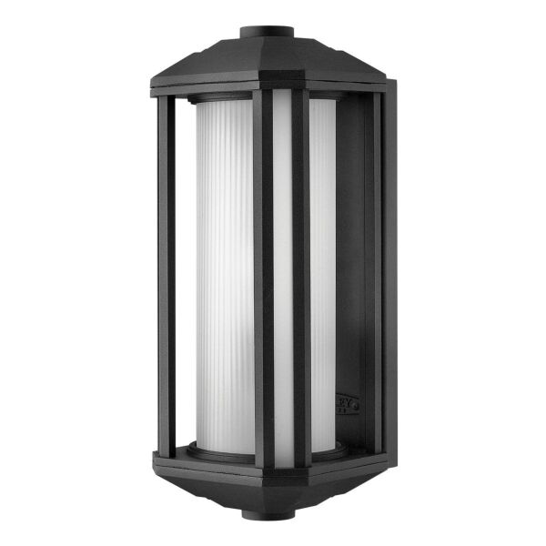 Quintiesse - QN-CASTELLE-M-BLK - Castelle 1 Light Medium Wall Lantern - Black