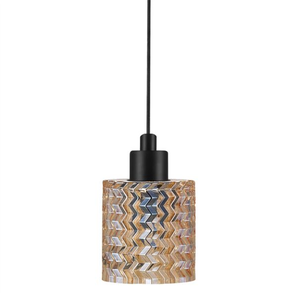 Nordlux - Hollywood - 46483027 - Amber Glass Ceiling Pendant Light