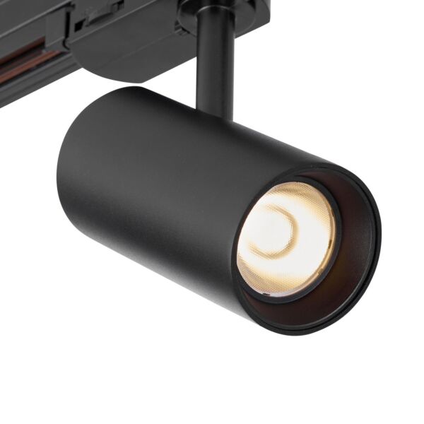 Saxby Lighting - ColtLED Track Head - 101628 - LED Black Clear Ceiling Track Light