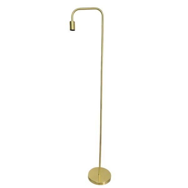 Leroy - Satin Brass 151cm Exposed Bulb Floor Lamp