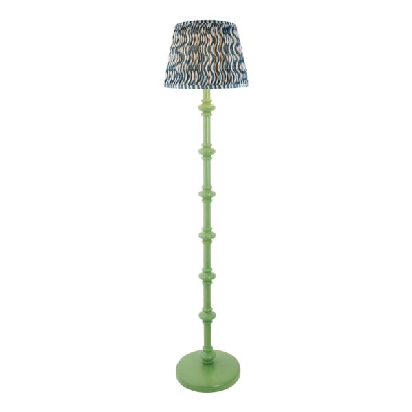 Endon Lighting - Carnaby & Ripple 35cm - 116132 - Green Blue Floor Lamp