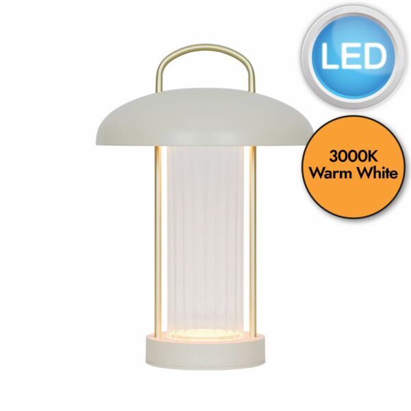 Nordlux - Mirano - 2512505009 - LED Beige Opal Glass Touch Table Lamp