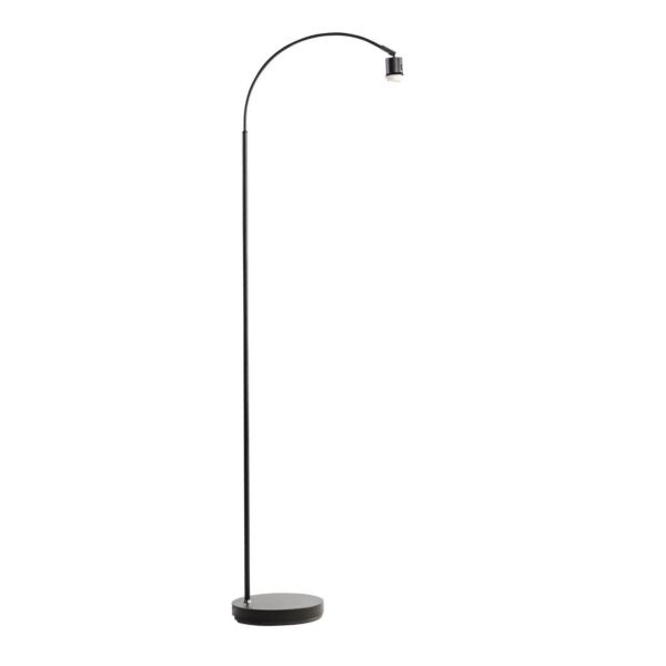 Eli - Black Arch Floor Lamp Base Only