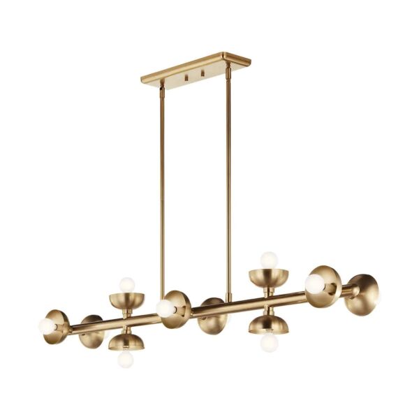 Kichler Lighting - Palta - KL-PALTA-LP10-CPZ - Light Bronze 10 Light Bar Ceiling Pendant Light