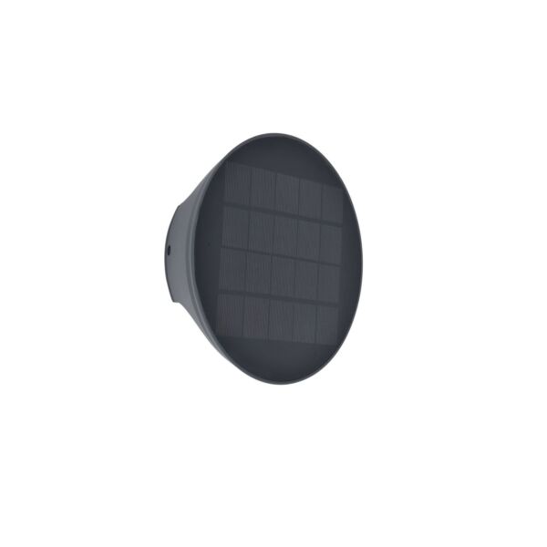 Set of 2 Belka - LED Dark Grey Clear Glass 2 Light IP54 Outdoor Wall Washer Lights