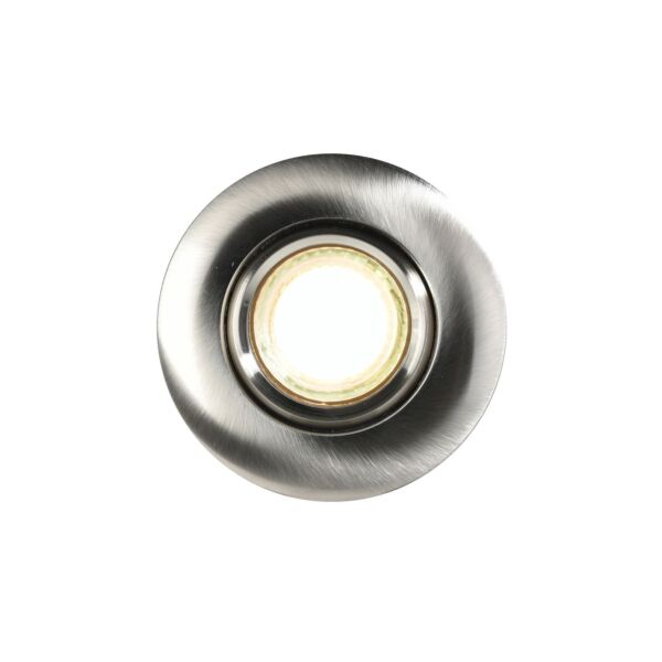 Nordlux - Umberto - 2210100055 - Brushed Nickel IP44 Bathroom Recessed Ceiling Downlight