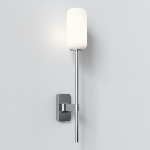Astro Lighting - Tacoma Single Grande 1429003 - IP44 Polished Chrome Wall Light Excluding Shade