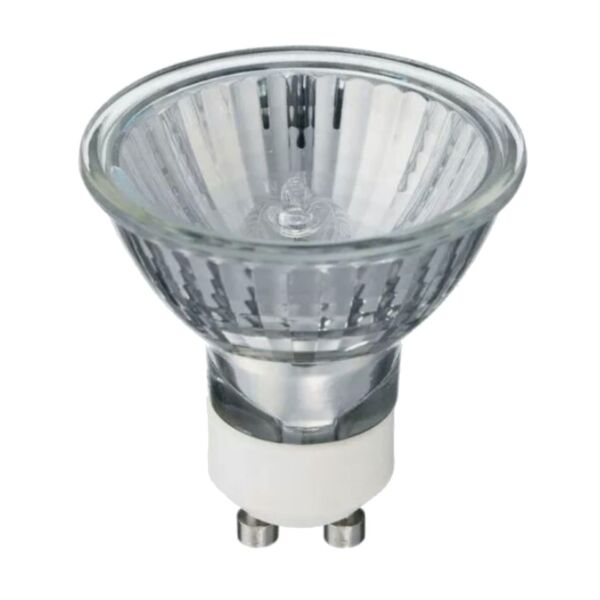 Pack of 60 - 50 Watt Halogen GU10 Warm White Dimmable Light Bulbs
