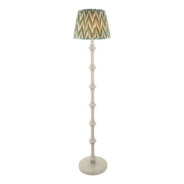 Endon Lighting - Carnaby & Zigzag 35cm - 115482 - White Green Floor Lamp