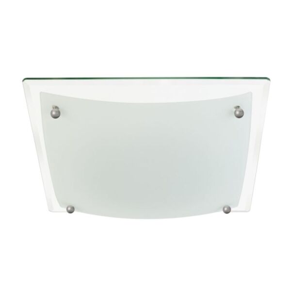 Glacier - Two Tone Glass Flush Ceiling Light