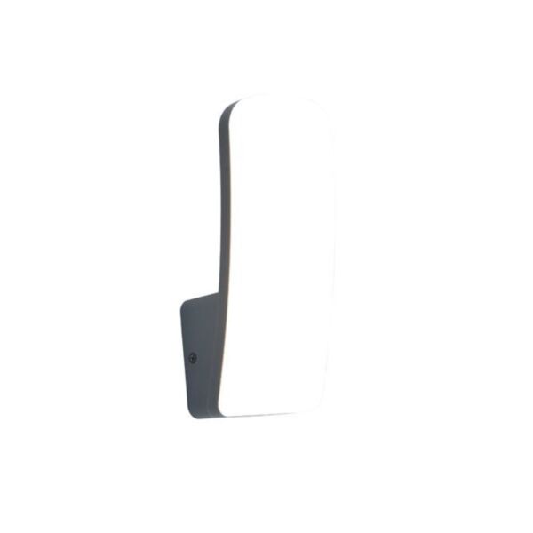 Lutec - Kite - 5203301345 - LED Dark Grey Opal IP54 Outdoor Wall Washer Light