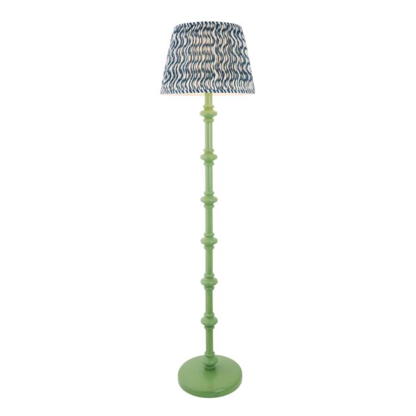 Endon Lighting - Carnaby & Ripple 40cm - 114368 - Green Blue Floor Lamp