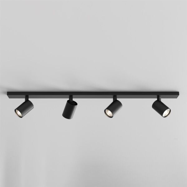 Astro Lighting - Ascoli Four Bar 1286084 - Matt Black Spotlight