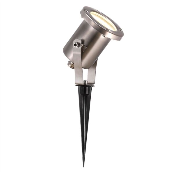 Nordlux - Taurus - 77029934 - Stainless Steel Clear Glass IP54 Outdoor Spike Light