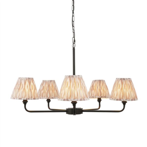 Endon Lighting - Lille - 118039 - Black Neutral 5 Light Ceiling Pendant Light
