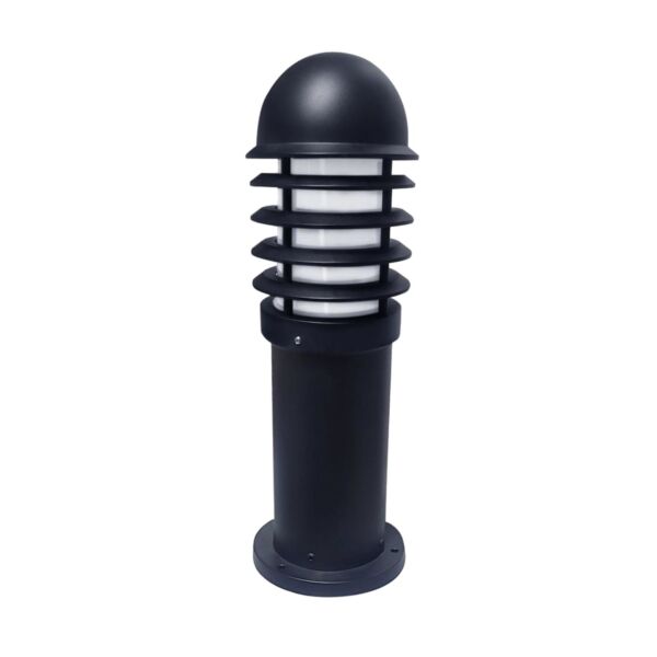 Mason - Black Louvred 475mm Post Light