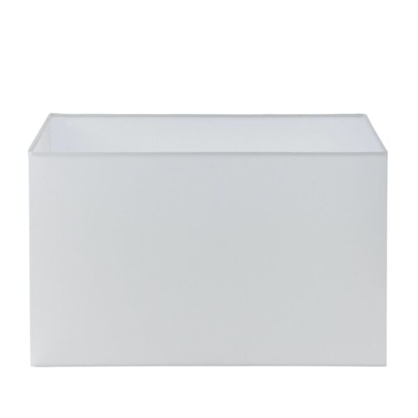 Endon Lighting - Rectangular - 77478 - Vintage White Fabric Shade