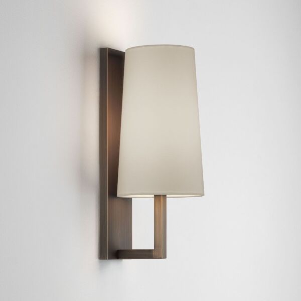 Astro Lighting - Riva - 1214010 - Bronze IP44 Excluding Shade Bathroom Wall Light