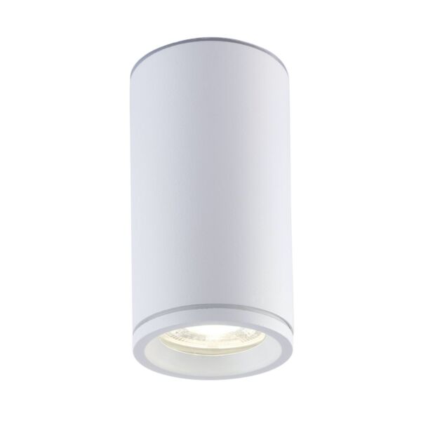 Saxby Lighting - Dango - 110972 - White IP65 Bathroom Ceiling Flush Light