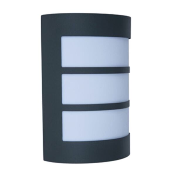 Lutec - Nila - 5043104424 - Dark Grey Opal IP44 Outdoor Wall Washer Light