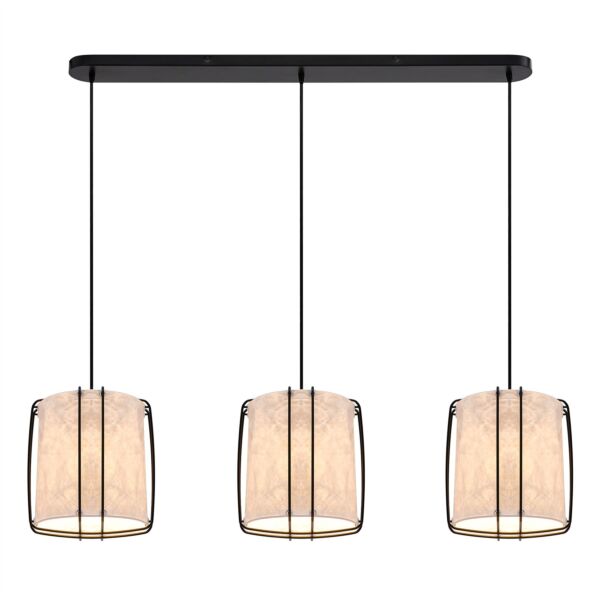 Nordlux - Cardine - 2312443001 - White Tyvek 3 Light Ceiling Pendant Light