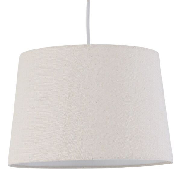 Zoey - Natural Linen Easy Fit Pendant or Lamp Shade