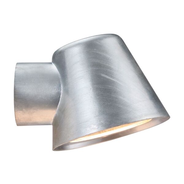 Nordlux - Aleria - 2019131031 - Galvanized Steel Clear Glass IP44 Coastal Outdoor Wall Light