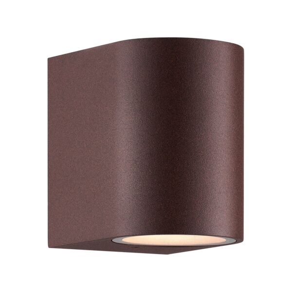Nordlux - Dion - 2518001009 - Rustic Brown IP44 Outdoor Wall Washer Light