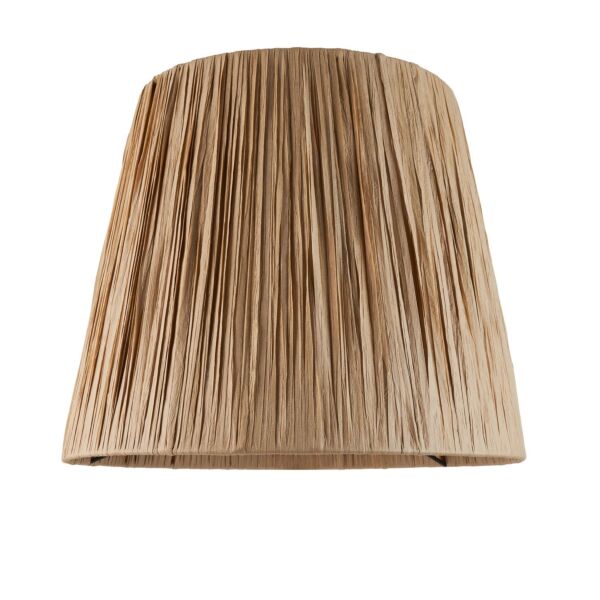 Endon Lighting - Raffia - 111507 - Natural Raffia Fabric Shade
