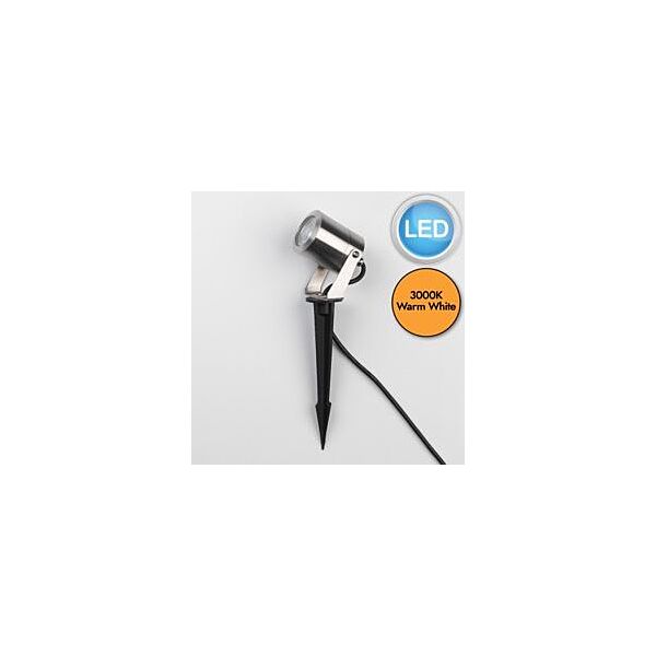 Astro Lighting - Skye Spike Spot 1386001 - Coastal IP65 Brushed Stainless Steel Ground Light