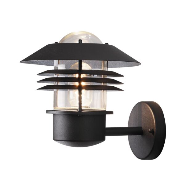 Konstsmide - Modena - 7302-750 - Black IP44 Outdoor Wall Light