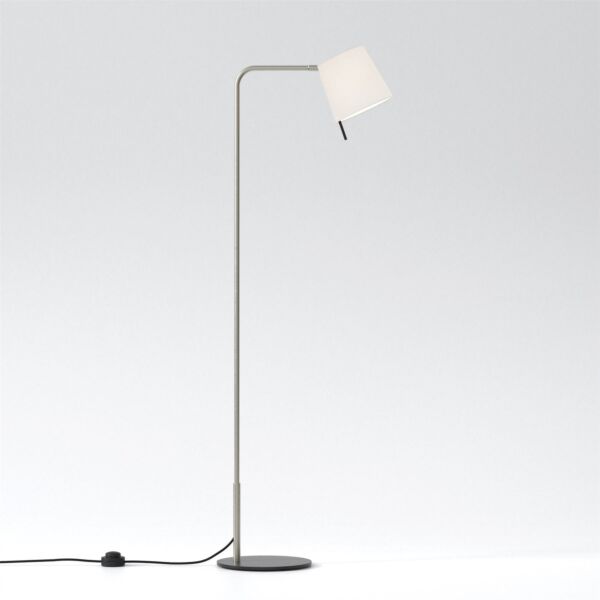 Astro Lighting - Mitsu - 5018031 & 1394011 - Nickel Black White Floor Reading Lamp