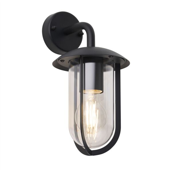 Bronty - Black Outdoor Wall Light