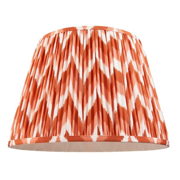 Endon Lighting - Zigzag - 113075 - Orange Fabric Shade