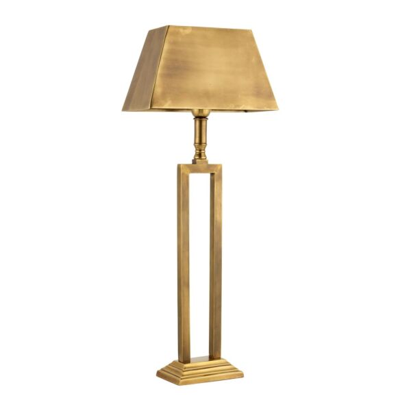 Interiors 1900 - Bexton - 72998 - Solid Brass Table Lamp