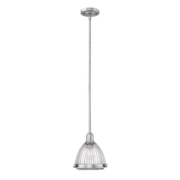 Quintiesse - QN-ELROY-BN - Elroy 1 Light Pendant - Brushed Nickel