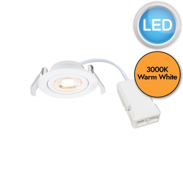 Nordlux - Monolo - 2510300101 - LED White Recessed Ceiling Downlight