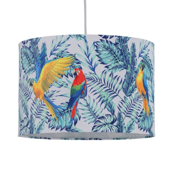 Parrot - Velvet Parrot Design 30cm Pendant or Table Lamp Shade