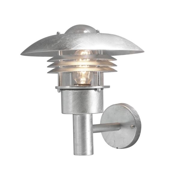 Konstsmide - Modena - 7300-320 - Galvanized Zinc IP44 Outdoor Wall Light