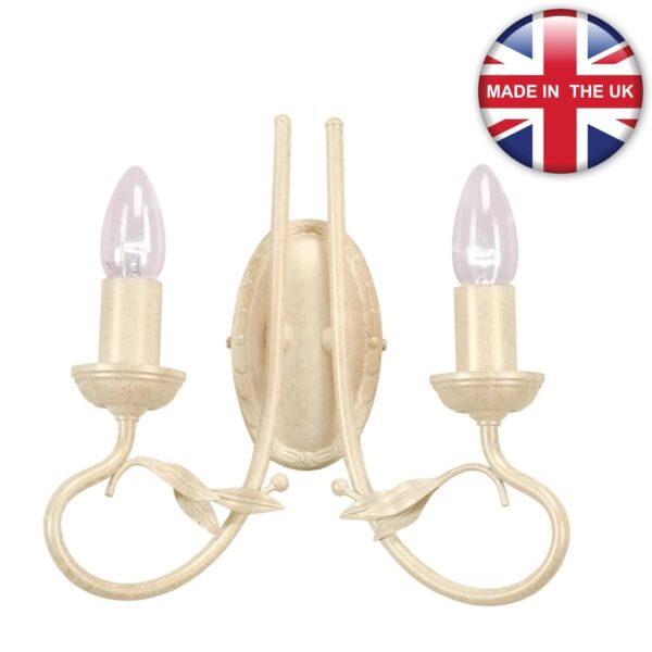 Elstead - Olivia OV2-IVORY-GOLD Wall Light