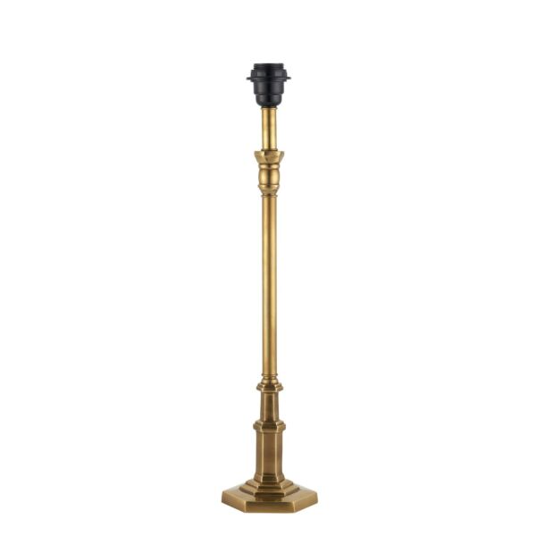 Interiors 1900 - Canterbury - 69837 - Solid Brass Base Only Table Lamp