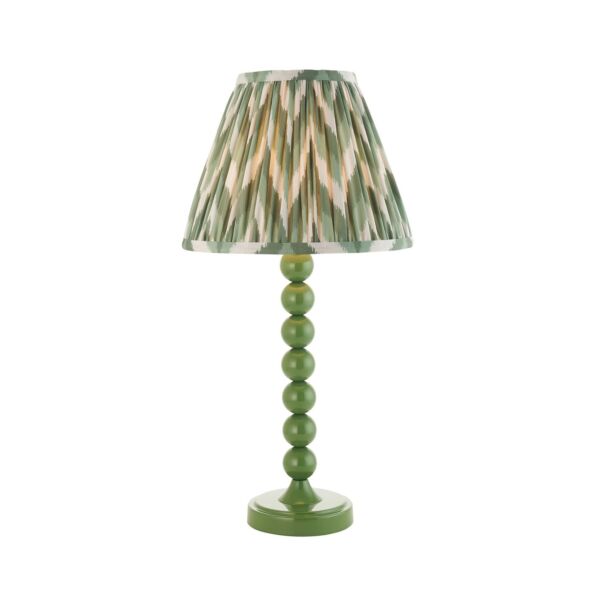 Endon Lighting - Higgledy & Zigzag 25cm - 114703 - Green Table Lamp With Shade