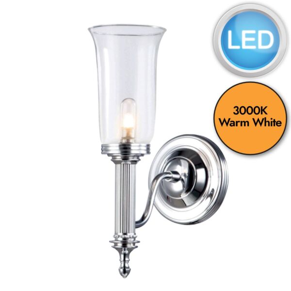 Elstead - Carroll BATH-CARROLL2-PC Wall Light