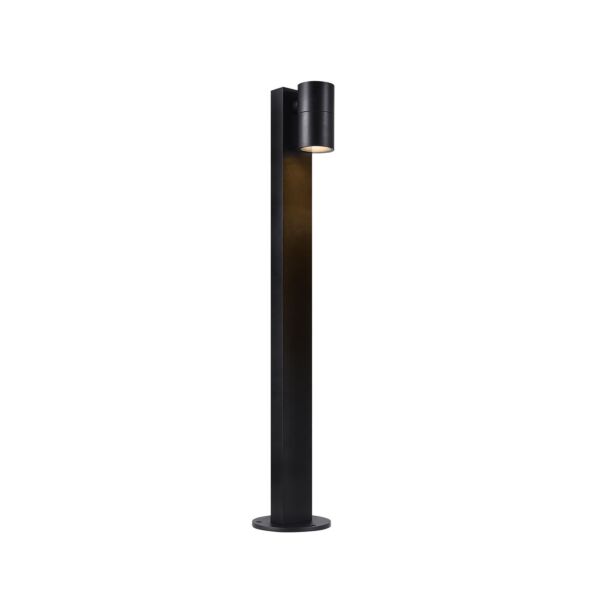Nordlux - Tin - 2518168003 - Black Clear Glass IP44 Outdoor Post Light